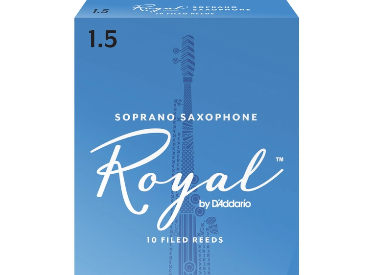 D'Addario Royal Sopran Sax 1,50 (RIB1015) 10 stk 